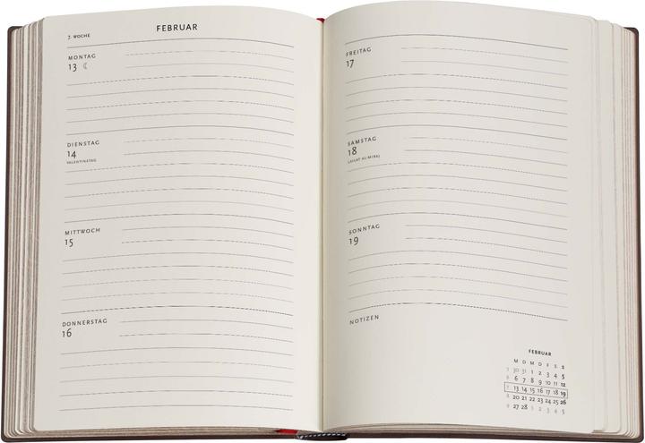 Produktbild Paperblanks PAPERBLAN Agenda Gaudis Sonne Mini 25/26 DD0529-3 1W/2S 18M DE HOR HC 9.5x14cm (9.5 x 14 cm, Deutsch)