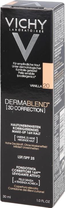 Produktbild Vichy Dermablend 3D Correction (20 Vanilla)