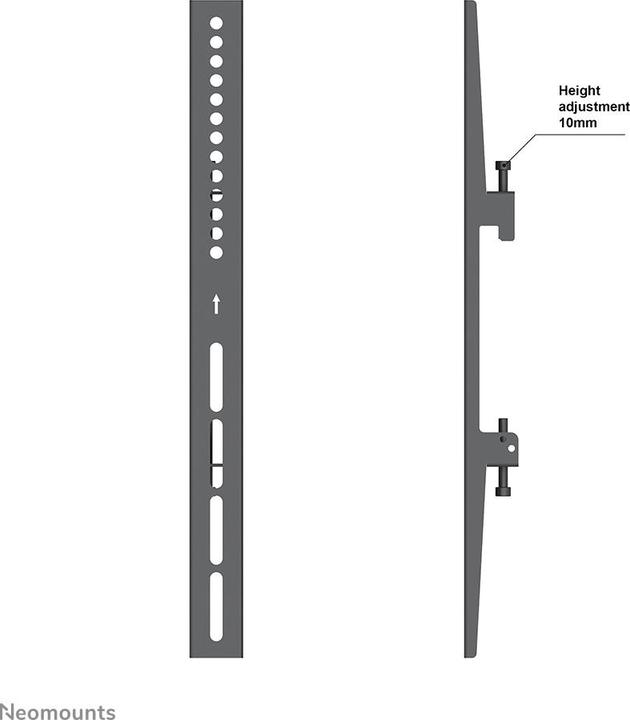 Actual product image Neomounts BOS 2TFT 2xhori Max. 1/2 (55", 30 kg)