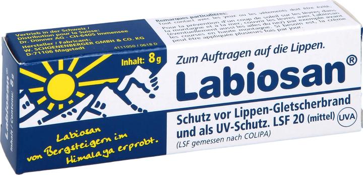 Actual product image Schönenberger Labiosan ointment, 8 g ointment