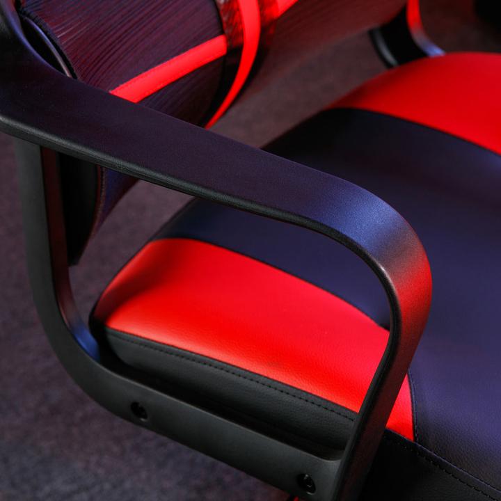 Image du produit X Rocker Chaise de jeu compacte Helix Rouge