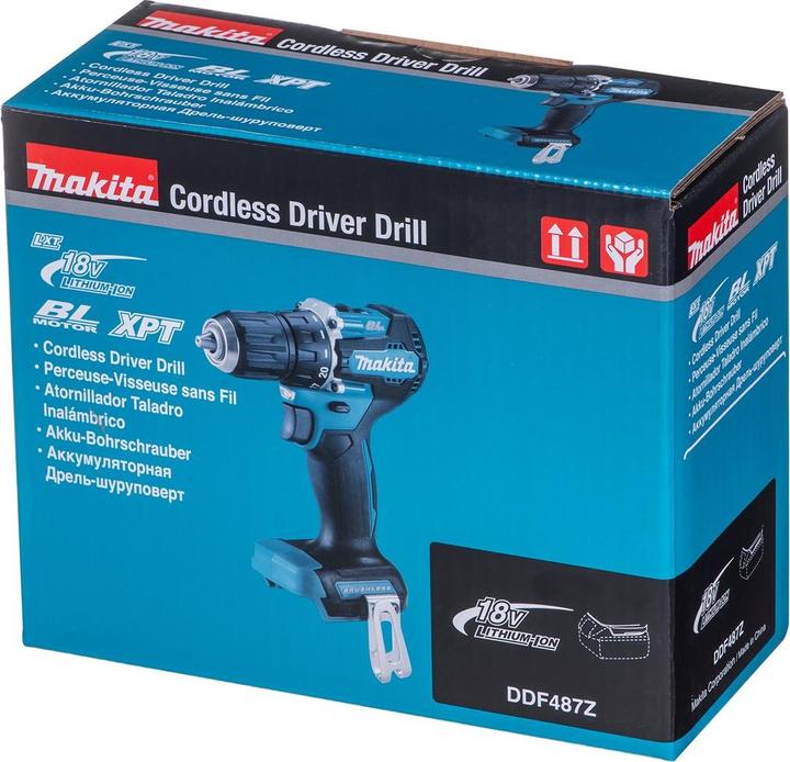 Actual product image Makita DDF487Z (Rechargeable battery operated)