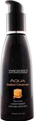 Actual product image Wicked Sensual Care Aqua - Salted Caramel - 4oz (118 ml)