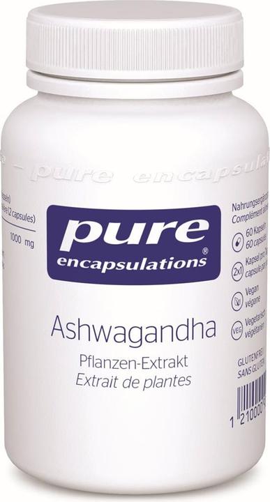 Immagine prodotto Pure encapsulations Ashwagandha (60 Pezzo/i, Pillole, 75 g)