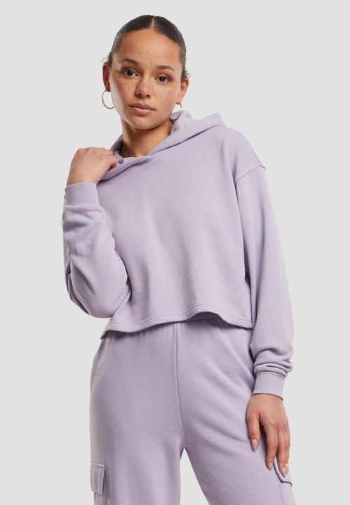 Image du produit Urban Classics Sweat à capuche femme oversized cropped Light Terry - 159545 (S)
