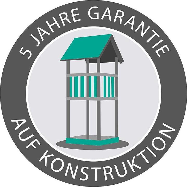 Produktbild Akubi Karibu Kinderspielhaus Frieda Fichte inkl. Schaukelanbau Doppel