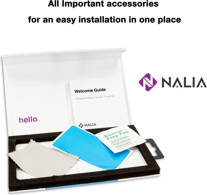 Actual product image Nalia Protective glass (1 Piece, Apple iPhone 7 Plus)