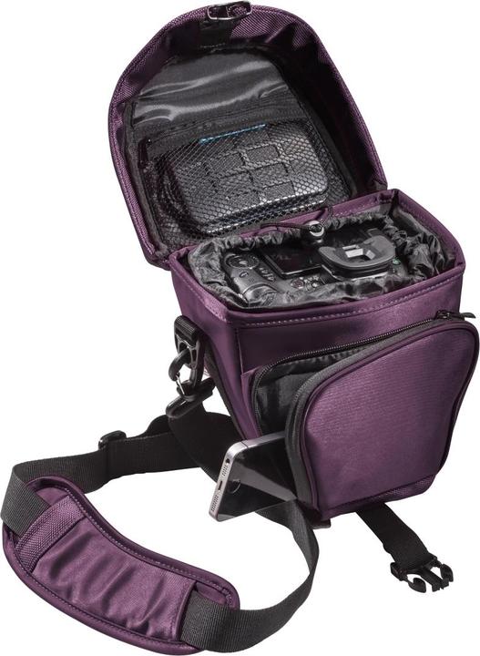 Actual product image mantona Premium colt bag purple (Camera shoulder bag, Kamera Bereitschaftstasche)