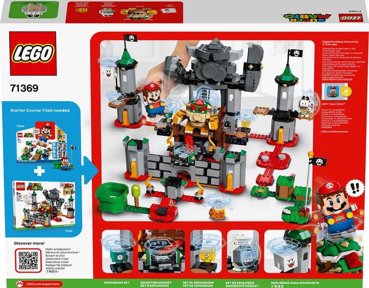 Immagine prodotto LEGO Set di estensione della fortezza di Bowsers (71369, LEGO Super Mario)