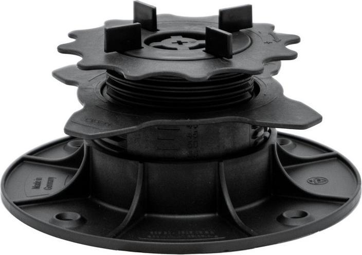 Actual product image Sanpro Pedestals? height-adjustable for terrace slabs & quick-release fastener 35-75 mm