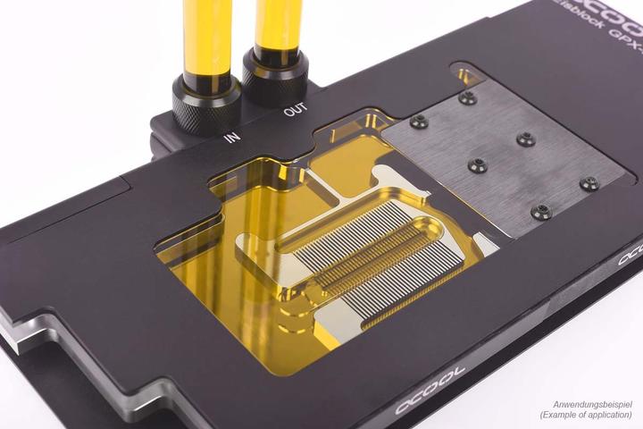 Actual product image Alphacool Ice water Crystal Yellow (1000 ml, Ready-mix)