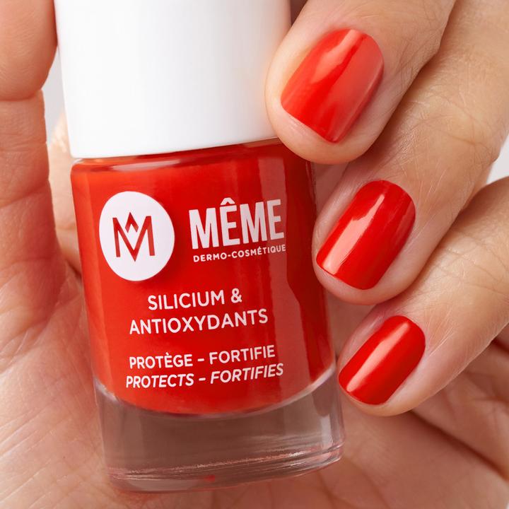 Actual product image Même Antioxidant nail polish (Orange Sanguine, Colour paint)