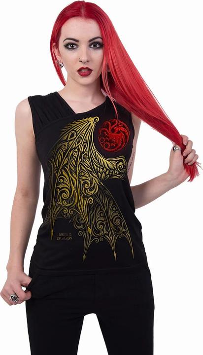 Actual product image Spiral Womens/Ladies House Of The Dragon Tank Top (S)