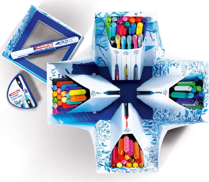Actual product image Edding Happy Big Box 1340 + 1300 (Multicoloured, 70 x)
