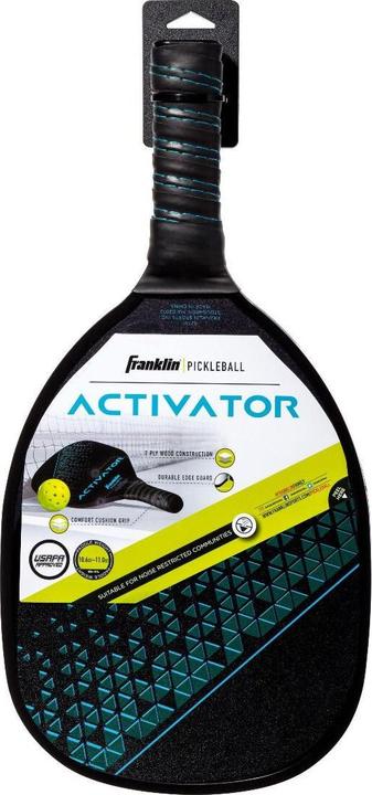 Actual product image Franklin Pickleball racket Activator blue