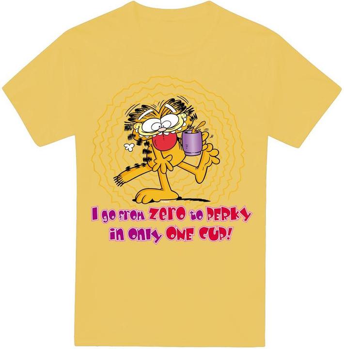 Produktbild Garfield From Zero To Perky TShirt (L)