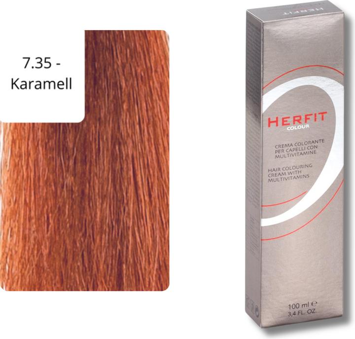 Actual product image XanitaliaPro Hair Colour With Vitamins (7.35 - Caramel)