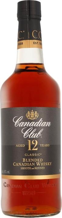 Image du produit Canadian Club CLASSIC 12 Years Old Small Batch Blended Canadian Whisky 40% Vol. 0,7l (Whisky canadien)