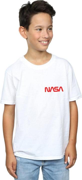 Actual product image Nasa Boys Modern Logo Chest T-Shirt (152, 158)