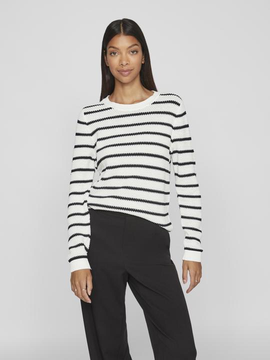 Vila Gestreiftes Strickpullover (XL)