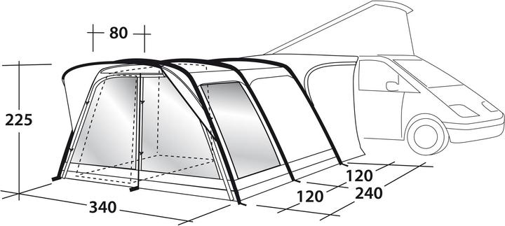Produktbild Outwell Country Road SA Tent (5 Personen)