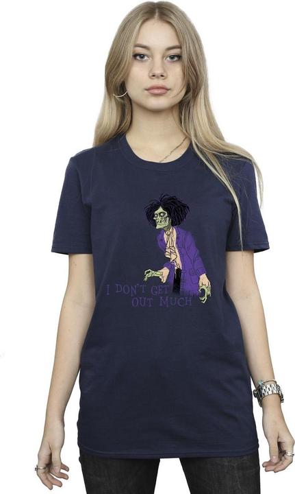Actual product image Disney Womens/Ladies Hocus Pocus Don't Get Out Much Cotton Boyfriend T-Shirt (3XL)
