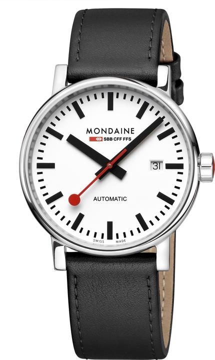 Actual product image Mondaine Evo2 - Automatic (Analogue wristwatch, Swiss made, 40 mm)