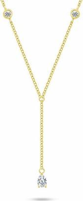 Brilio Silver - Elegant bronze bracelet with zircons BRC172R