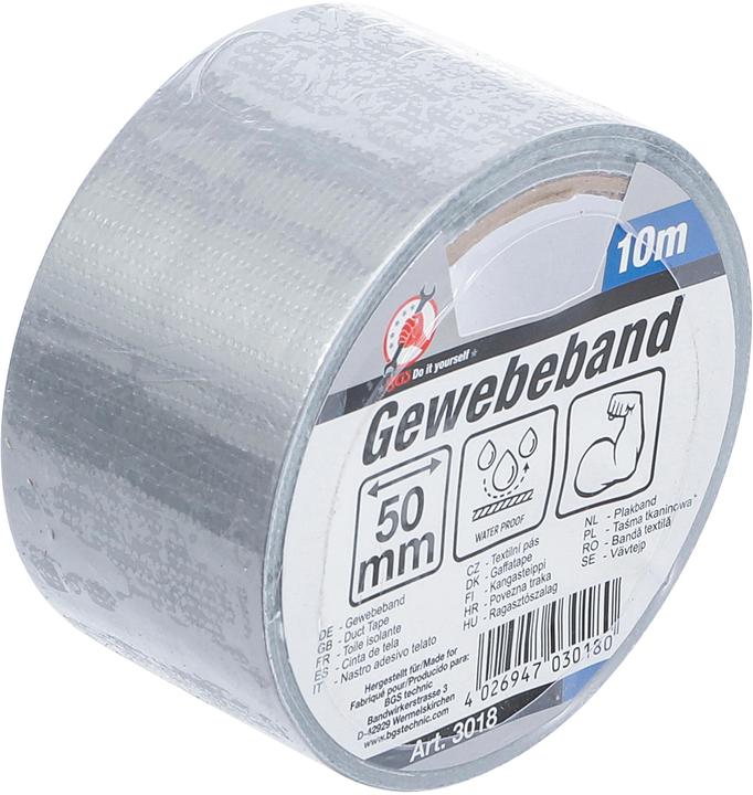 Produktbild BGS Gewebeband 50 mm x 10 m (50 mm)