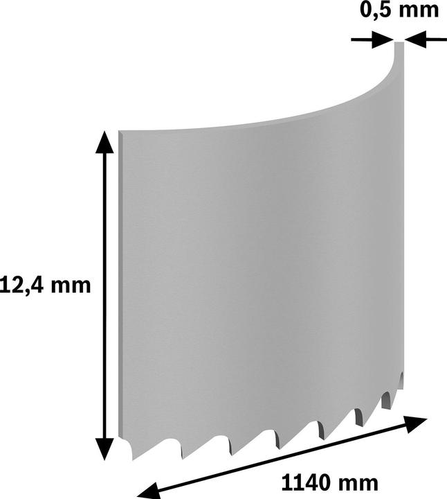 Immagine prodotto Bosch Professional Lama a nastro PRO CB4414, passo dei denti 1,8 mm (2608649007)