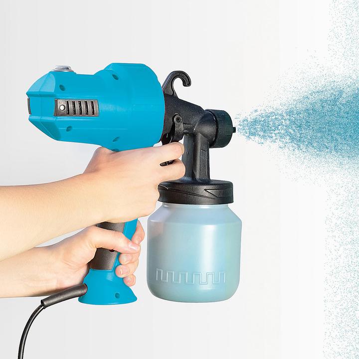 Immagine prodotto AGT Pistola elettrica a spruzzo per mobili e porte, 450 watt, 800 ml