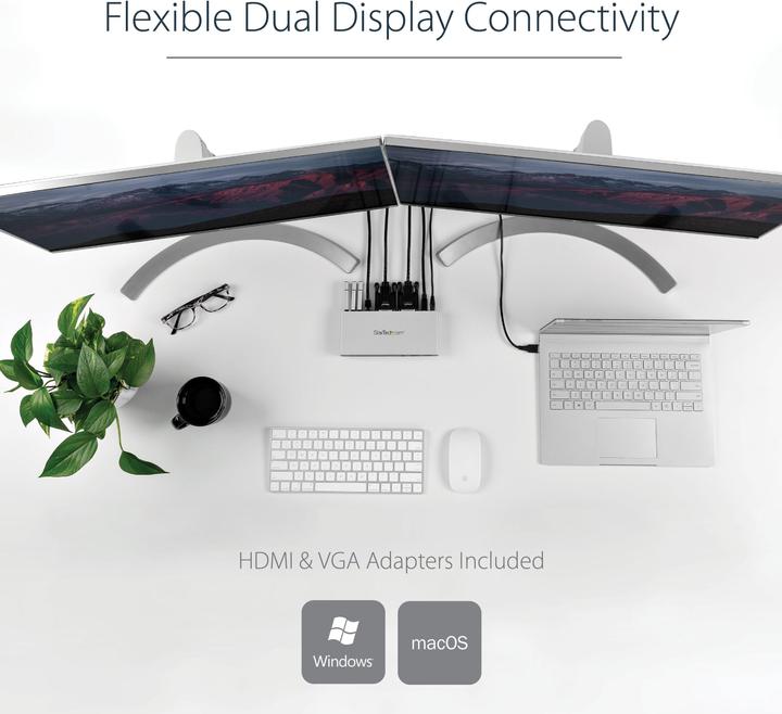 Image du produit StarTech Station d'accueil pour ordinateur portable USB 3.0 (USB-B, 5 Ports)