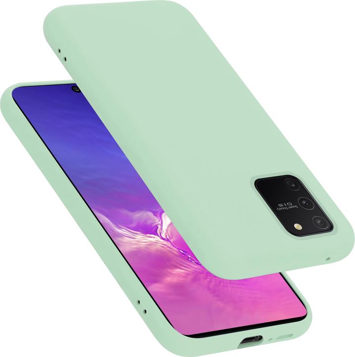 Actual product image Cadorabo TPU Liquid Silicone Case Cover (Samsung Galaxy A91, Samsung Galaxy S10 Lite)