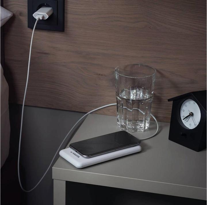 Productafbeelding Varta Draadloze Power Bank + Oplaadkabel (15000 mAh, 20 W, 55.50 Wh)