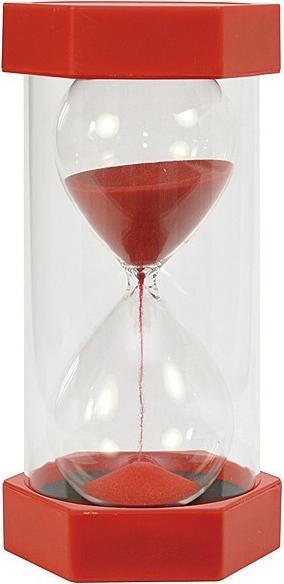 Actual product image Eduplay Gigasand Clock 5 Min red