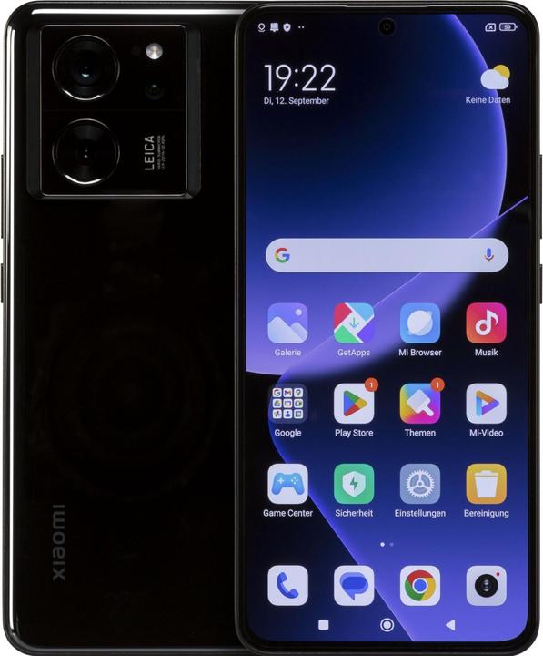 Produktbild Xiaomi 13T (256 GB, Black, 6.67", Dual SIM, 50 Mpx, 5G)