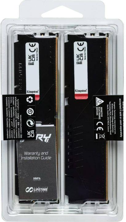 Immagine prodotto Kingston 64GB DDR5 6000MT/S CL30 DIMM (2 x 32GB, 6000 MHz, RAM DDR5, DIMM)