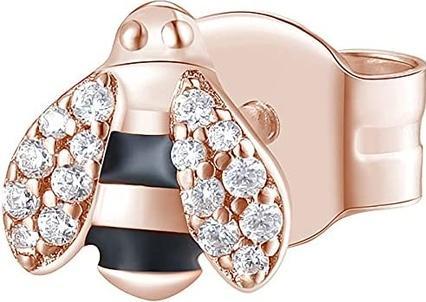 Produktbild Rosato Bronze single earrings with zircons Storie beehive RZO050