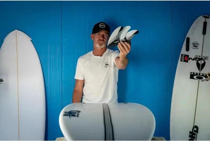 Actual product image Futures Thruster Fin Set DHD Honeycomb Large