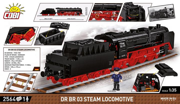Immagine prodotto Cobi Locomotiva a vapore