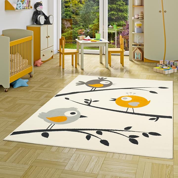 Produktbild Pergamon Kinderteppich Trendline Vögel (185 x 270 cm)