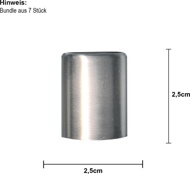 Actual product image Star Trading Candle ring 7 pack accessories