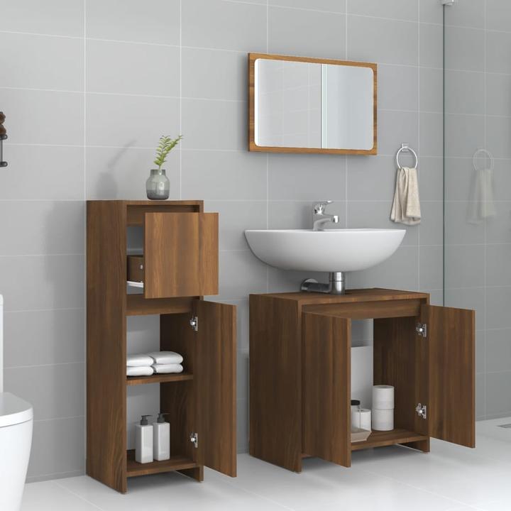 Produktbild VidaXL 3-tlg. Badmöbel-Set