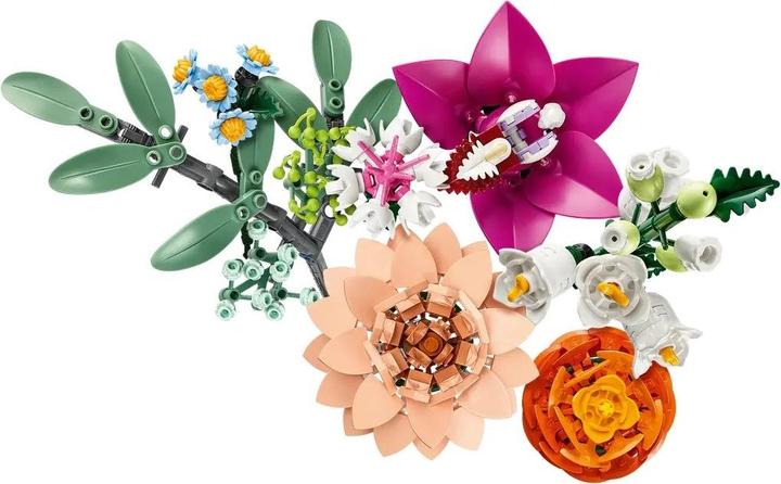 Produktbild LEGO Schöner Rosafarbener Blumenstrauss (10342, LEGO Botanical, LEGO Icons)