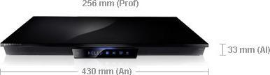 Actual product image Samsung BD-E6300, 3D Blu-ray player, PVR ready, DVB-C, CI+ (Bluray Player)