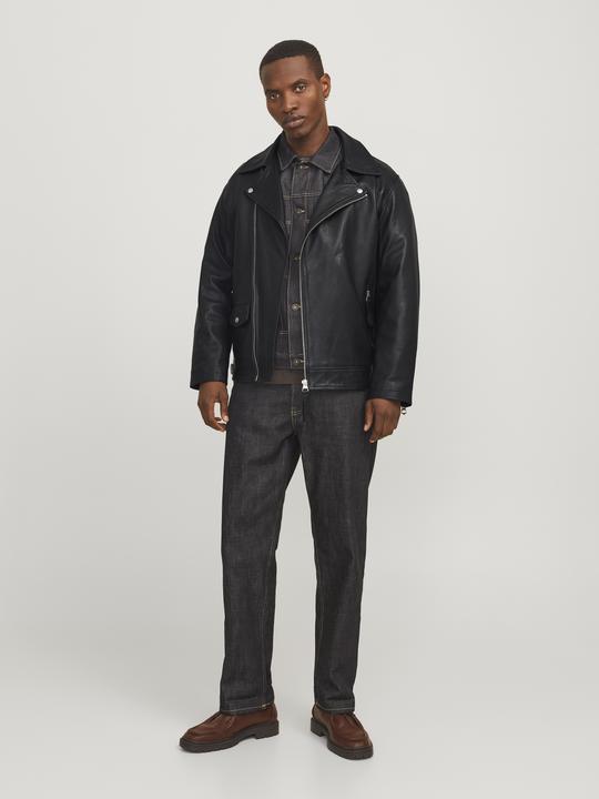 Actual product image Jack & Jones Jprleather Biker Jacket Styd Aw24 (XL)