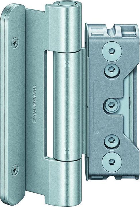 Produktbild Simonswerk Türband BAKA Protect 4040 3D FD MSTS Stiftsicherung,1 Satz= 3Stk. Stahl verzinkt
