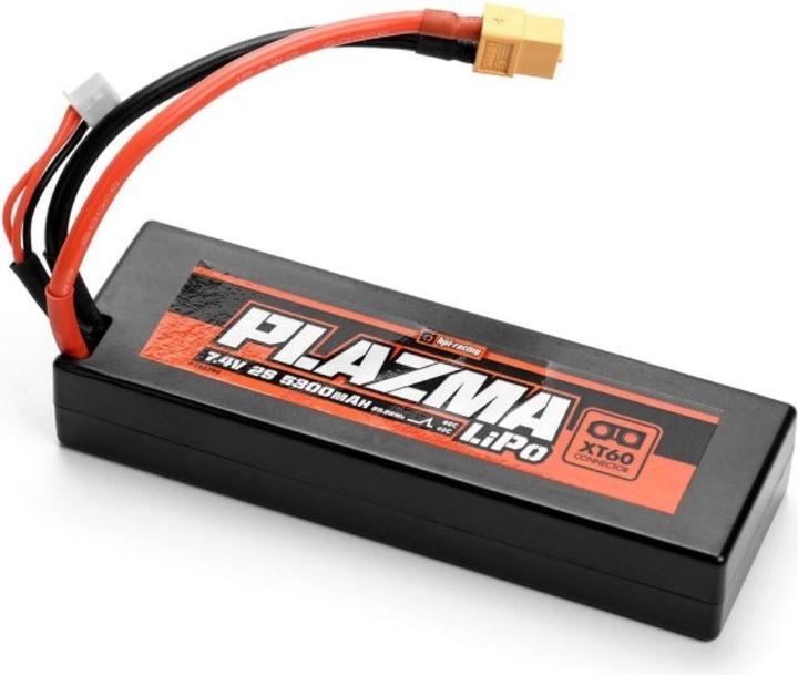 HPI Plazma 7.4V 5300mAh 40C LiPo Pack 39.22Wh - XT60 (7.40 V, 5300 mAh)