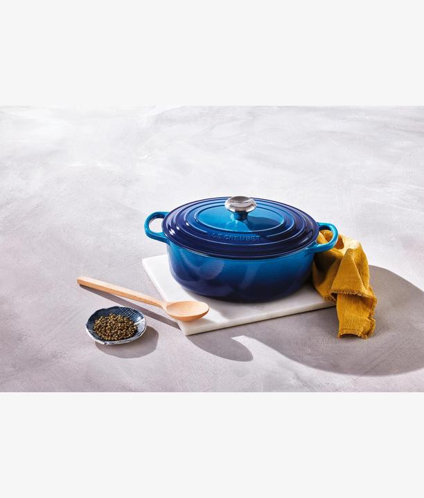 Image du produit Le Creuset Azure (31 cm, Cocotte + faitout, Émail)