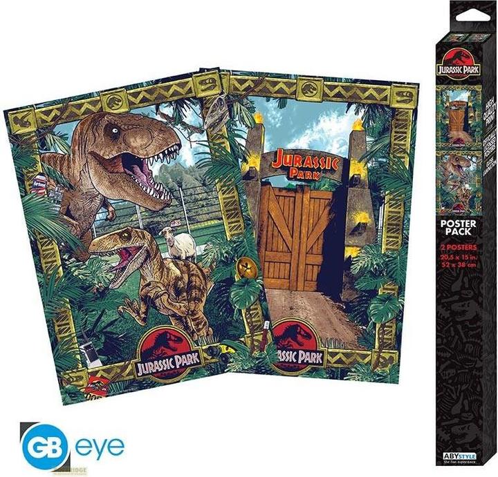 Immagine prodotto GB Eye Jurassic World Set 2 Chibi Posters - Gates and Biodiversity